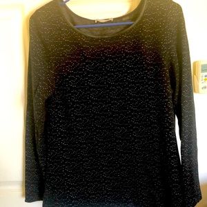 Tart open back long sleeve shirt